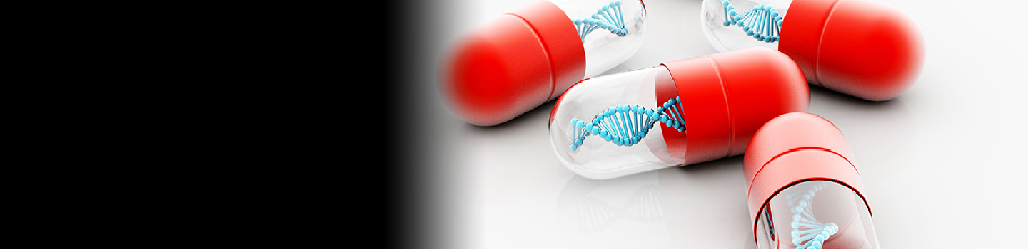 DNA helixes in capsules
